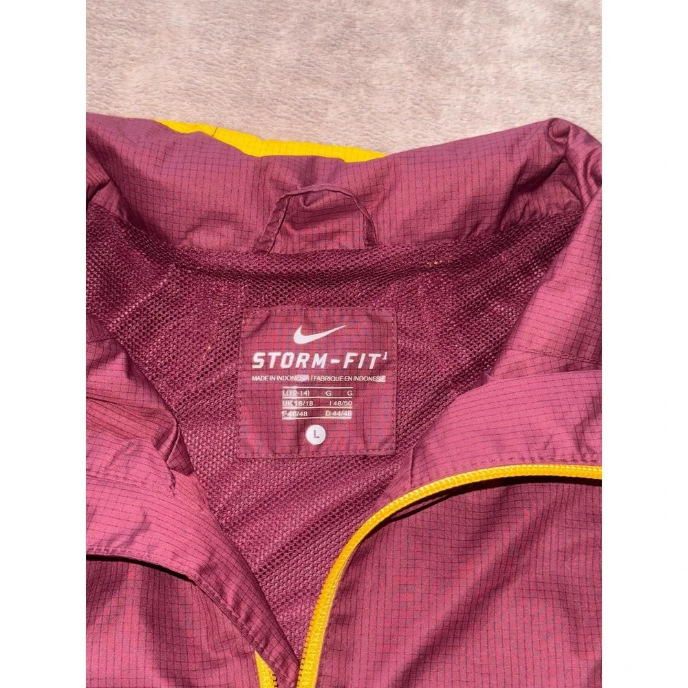 Minnesota Jacket Adult Nike Golden‎ Gophers Storm Football Windbreaker Mens Sz L